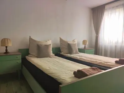 Ein Bett oder Betten in einem Zimmer der Unterkunft Mosel Boutique