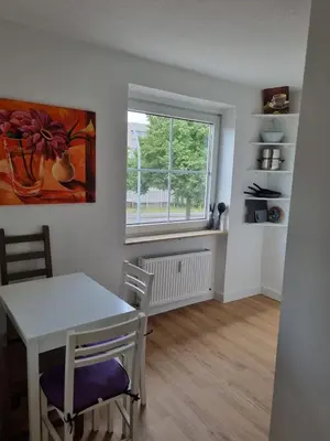 Küche/Küchenzeile in der Unterkunft Schöne Ferienwohnung zentral in Koblenz (HG)