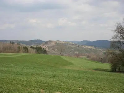 Naturlandschaft in der Nähe des Chalets