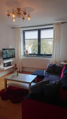 TV/Unterhaltungsangebot in der Unterkunft Ferienwohnung Haus Schöneck