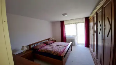 Ein Bett oder Betten in einem Zimmer der Unterkunft Ferienwohnungen Nohner Mühle