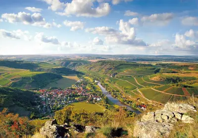 Naturlandschaft in der Nähe der Ferienwohnung