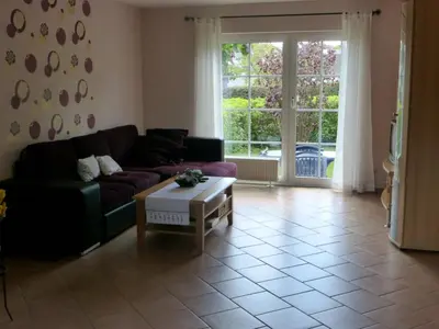 Ein Sitzbereich in der Unterkunft Urlaub auf dem Bauernhof Marx