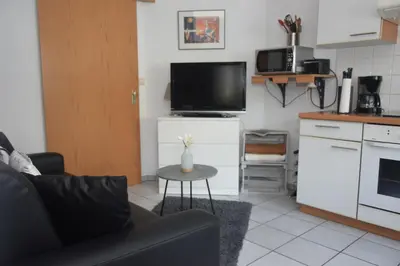 Küche/Küchenzeile in der Unterkunft Haus Luzia