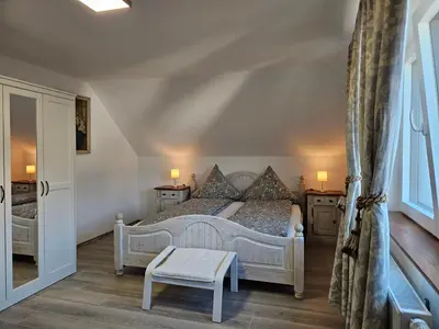 Ein Bett oder Betten in einem Zimmer der Unterkunft Casa Rares