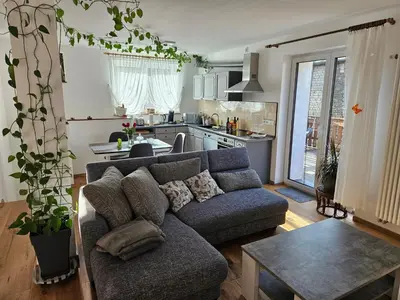 Küche/Küchenzeile in der Unterkunft Casa Rares