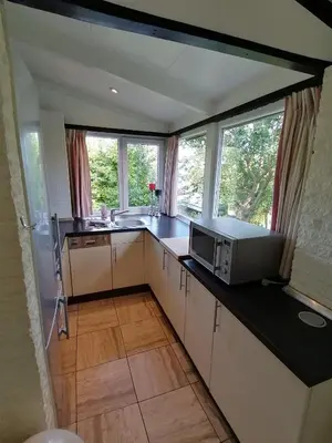 Küche/Küchenzeile in der Unterkunft Eifel Residence 2