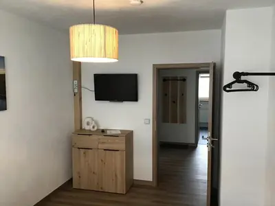 TV/Unterhaltungsangebot in der Unterkunft Ferienwohnung Entenquack
