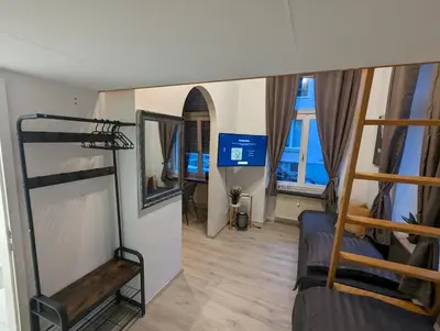 TV/Unterhaltungsangebot in der Unterkunft Schönes Apartment am Rhein - Zentral 1