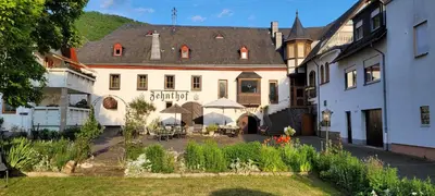 Ein Garten an der Unterkunft Haus Zehnthof