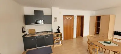 Küche/Küchenzeile in der Unterkunft Haus Zehnthof