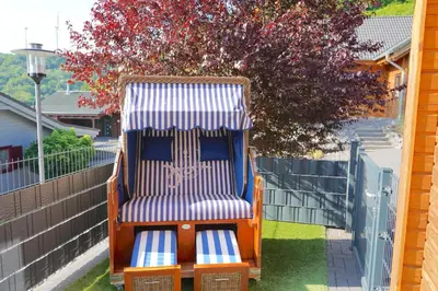 Grundriss der Unterkunft 5 Sterne Ferienhaus Annika mit Kamin, Seeblick und großer Terrasse