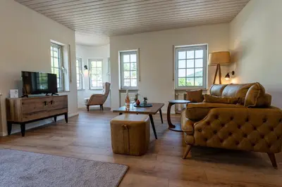 TV/Unterhaltungsangebot in der Unterkunft Moselresidenz Bellevue Alf Apartment Arrastal