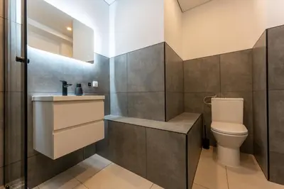 Ein Badezimmer in der Unterkunft Moselresidenz Bellevue Alf Apartment Alfbach