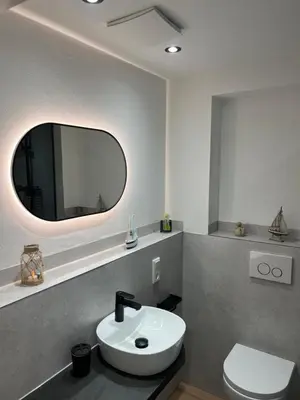 Ein Badezimmer in der Unterkunft Moseltürmchen Cochem