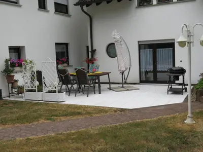 Ein Patio oder anderer Außenbereich in der Unterkunft Sunny Hill