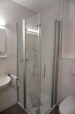 Ein Badezimmer in der Unterkunft Feriengut Bohn
