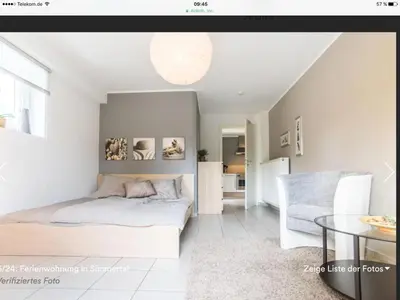 Ein Bett oder Betten in einem Zimmer der Unterkunft Appartment Simmertal