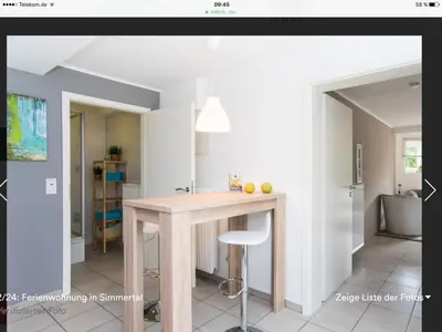 Grundriss der Unterkunft Appartment Simmertal