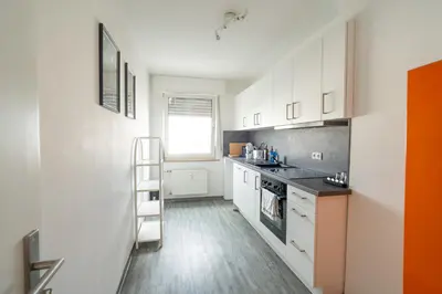 Küche/Küchenzeile in der Unterkunft Wohnung im Zentrum von Koblenz