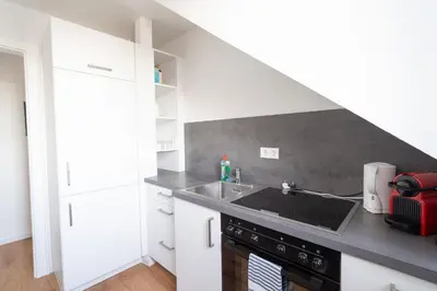 Küche/Küchenzeile in der Unterkunft Wohnung im Zentrum von Koblenz