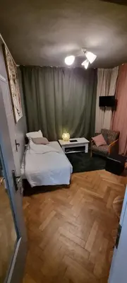 Ein Bett oder Betten in einem Zimmer der Unterkunft Klein aber fein