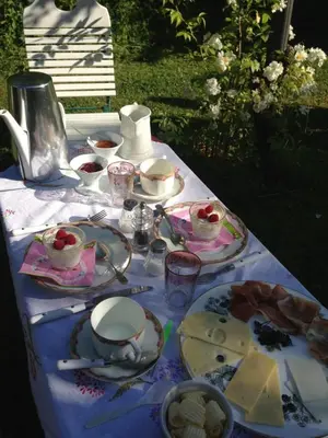 Essen im Bed & Breakfast oder in der Nähe