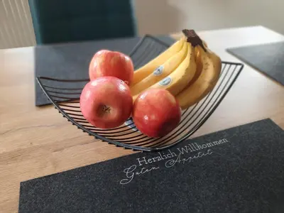 Essen in der Ferienwohnung oder in der Nähe