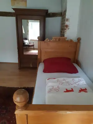 Ein Bett oder Betten in einem Zimmer der Unterkunft Ales Ursula Sokolowski
