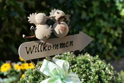 Ein Garten an der Unterkunft Eifelferienwohnungen 
