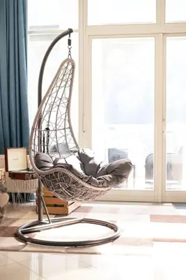 Ein Sitzbereich in der Unterkunft Penthouse mit Moselblick