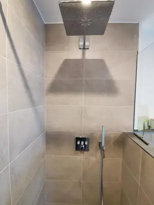 Ein Badezimmer in der Unterkunft Ferienweingut Kappes