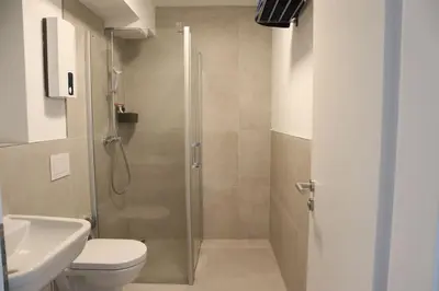 Ein Badezimmer in der Unterkunft RheinMosel Glück 3