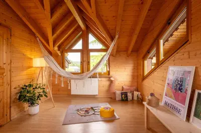 Grundriss der Unterkunft Panoramic Chalet Hot Tub, BBQ, view, terrace