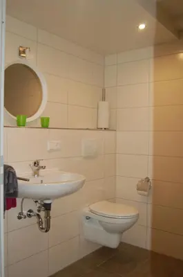 Ein Badezimmer in der Unterkunft Ferienhaus Mosel Bub