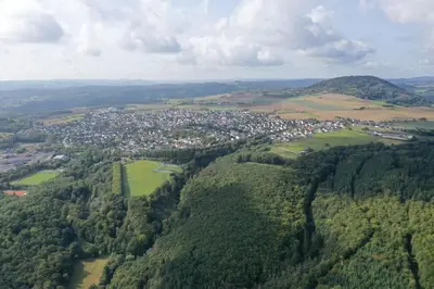 Naturlandschaft in der Nähe der Ferienwohnung