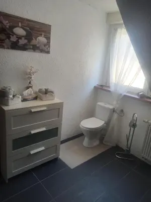 Ein Badezimmer in der Unterkunft Riesling