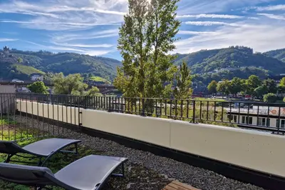 Naturlandschaft in der Nähe der Ferienwohnung
