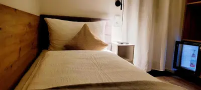 Ein Bett oder Betten in einem Zimmer der Unterkunft MoselVilla No 7