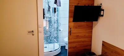 Ein Badezimmer in der Unterkunft MoselVilla No 7