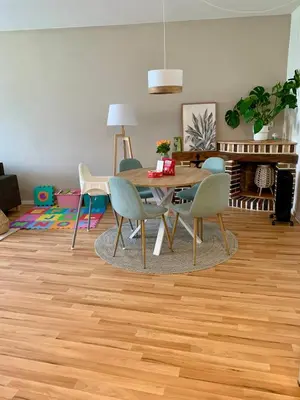 Ein Sitzbereich in der Unterkunft Apartment Brauselay