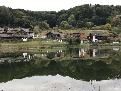 Naturlandschaft in der Nähe des Ferienhauses