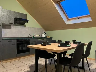 Küche/Küchenzeile in der Unterkunft Ferienapartments Eifel Stay