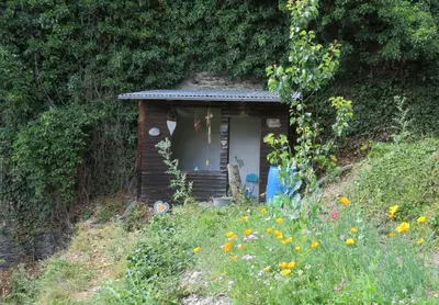 Ein Garten an der Unterkunft Ferienhaus Mauseloch