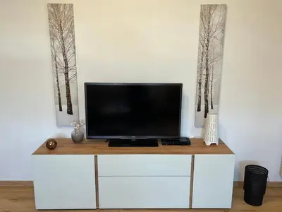 TV/Unterhaltungsangebot in der Unterkunft Ferienwohnung Nimstal