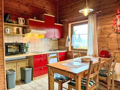 Küche/Küchenzeile in der Unterkunft Holiday Home Schöne Aussicht by Interhome