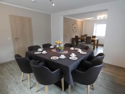 Ein Sitzbereich in der Unterkunft Neuendorf Hillside Haven