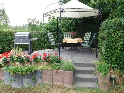 Ein Garten an der Unterkunft FEWO Traut