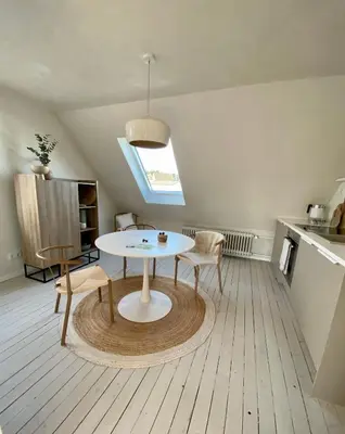 Küche/Küchenzeile in der Unterkunft Cozy City Apartment Daun - Ferienwohnung