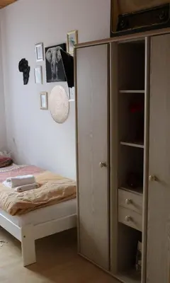 Ein Bett oder Betten in einem Zimmer der Unterkunft Michels Nest